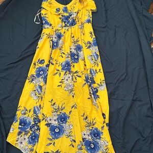 BCX Bright Yellow Dress